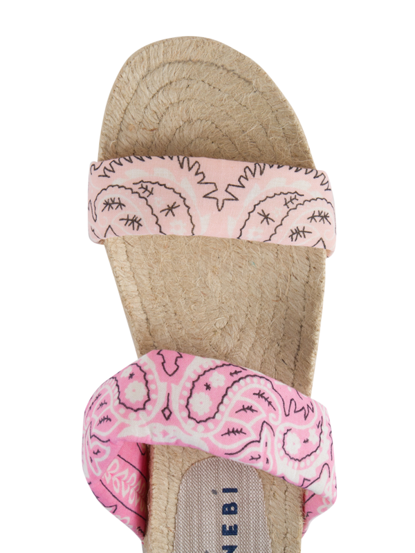 Dual Bandana Straps Sandals