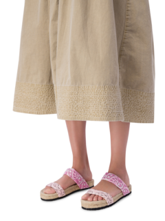 Dual Bandana Straps Sandals