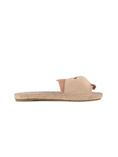 SANDALS WITH KNOT SOFT SUEDE