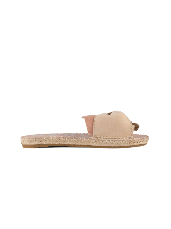 SANDALS WITH KNOT SOFT SUEDE
