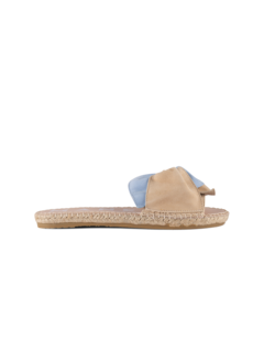 SANDALS WITH KNOT SOFT SUEDE