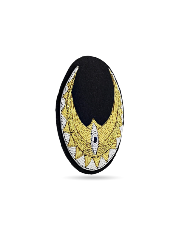 Crescent Moon Brooch
