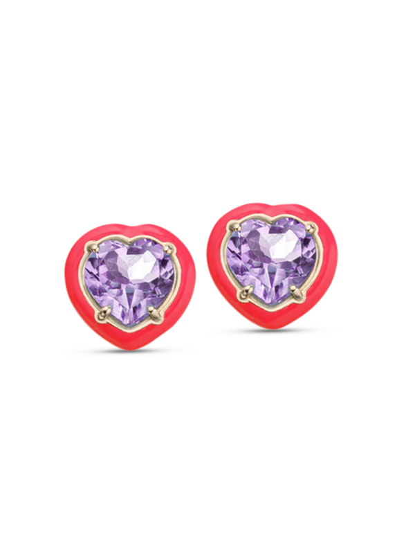 Candy Heart Earrings