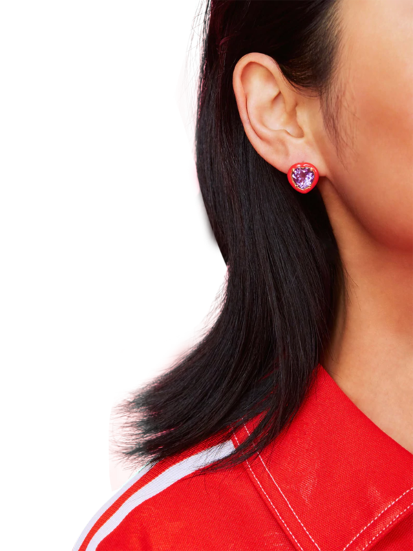Candy Heart Earrings