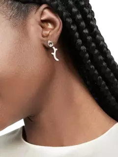 أقراط فوكسي مفردة | ذهب أصفر عيار 18 قيراط