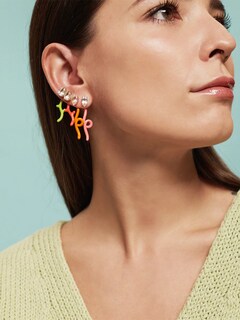 Groovy Single Earring long