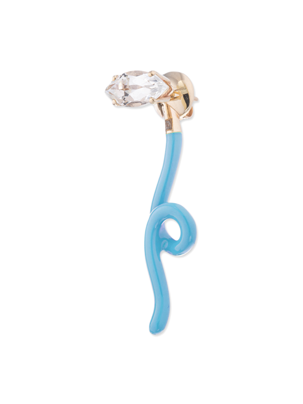 Groovy Single Earring