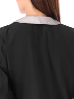 فستان جينزا متوسط الطول