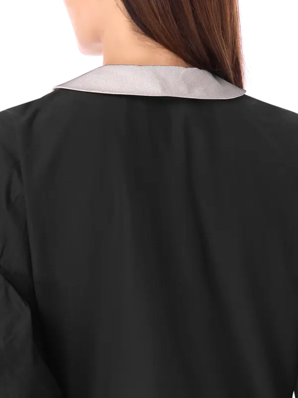 فستان جينزا متوسط الطول