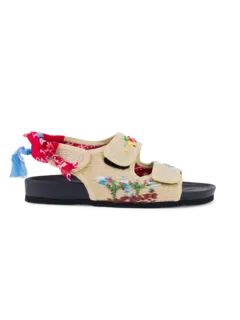 Arizona Love X Giovanni Gerosa Apache Raffia Sandals