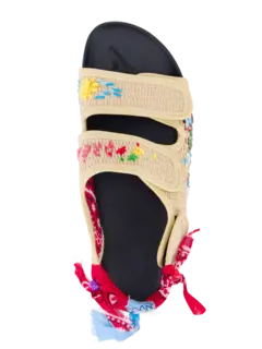 Arizona Love X Giovanni Gerosa Apache Raffia Sandals