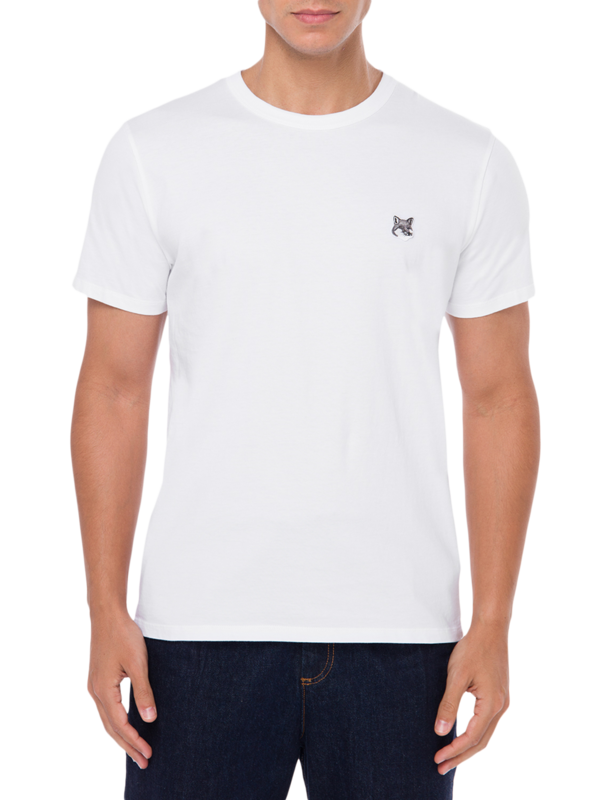 Grey Fox Head Patch Classic T-Shirt