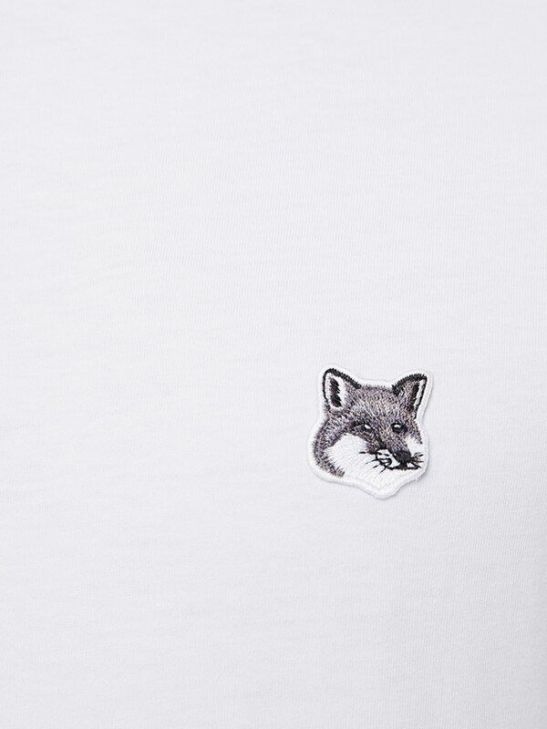 Grey Fox Head Patch Classic T-Shirt