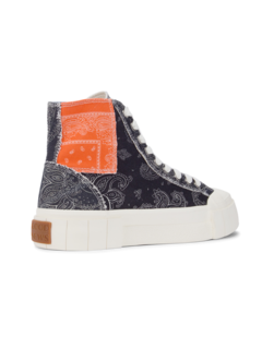 PALM PAISLEY PATCHWORK SNEAKERS
