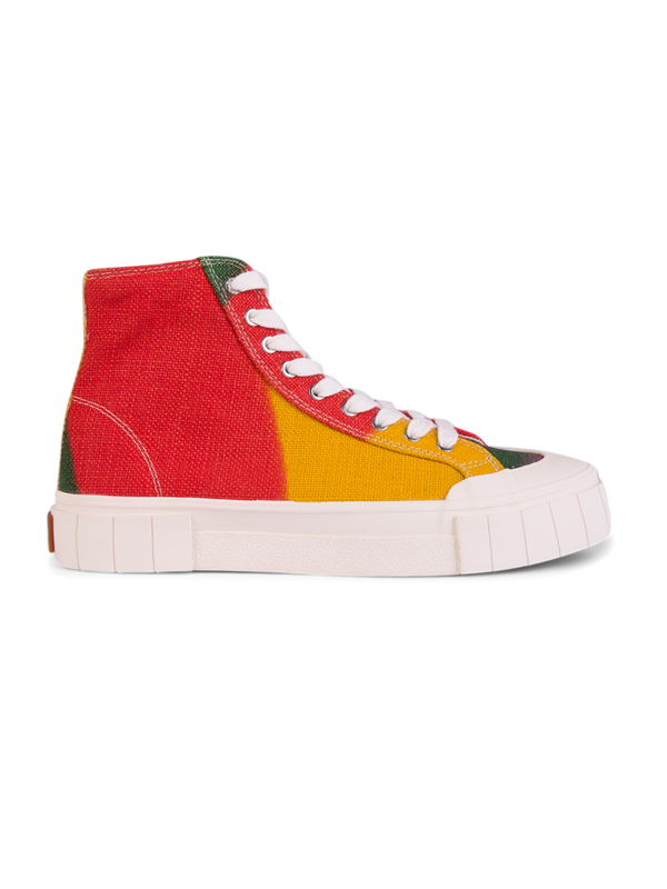 Palm Jute High-Top Sneakers