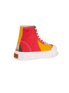 Palm Jute High-Top Sneakers