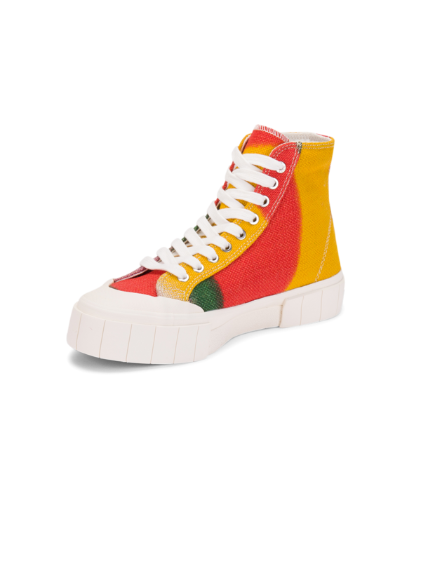 Palm Jute High-Top Sneakers