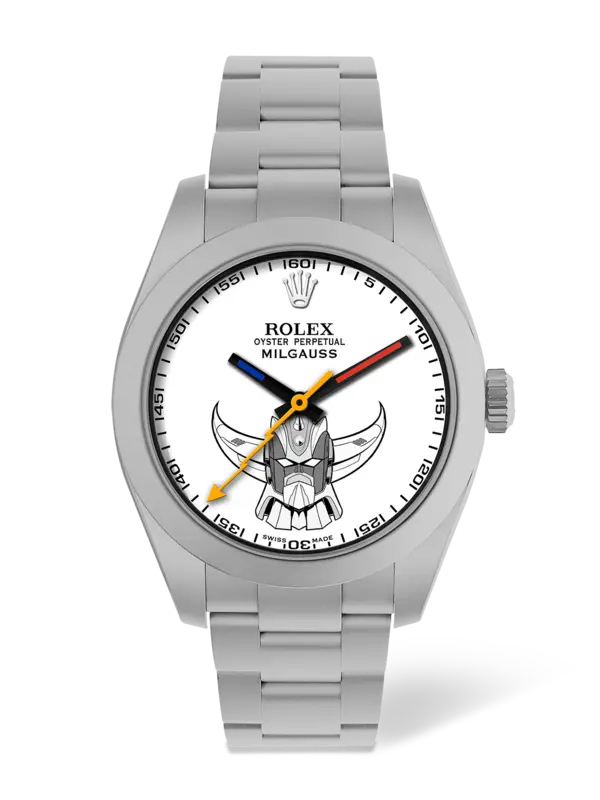 ساعة يد رولكس × جريندايزر أويستر بيربتشوال ميلجاوس مقاس 40 مم