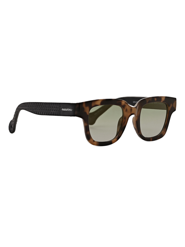 Thick-Rimmed Tortoise Shell Rectangle Sunglasses