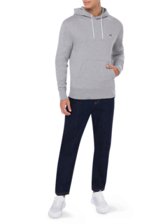 Grey Fox Head Patch Classic Hoodie