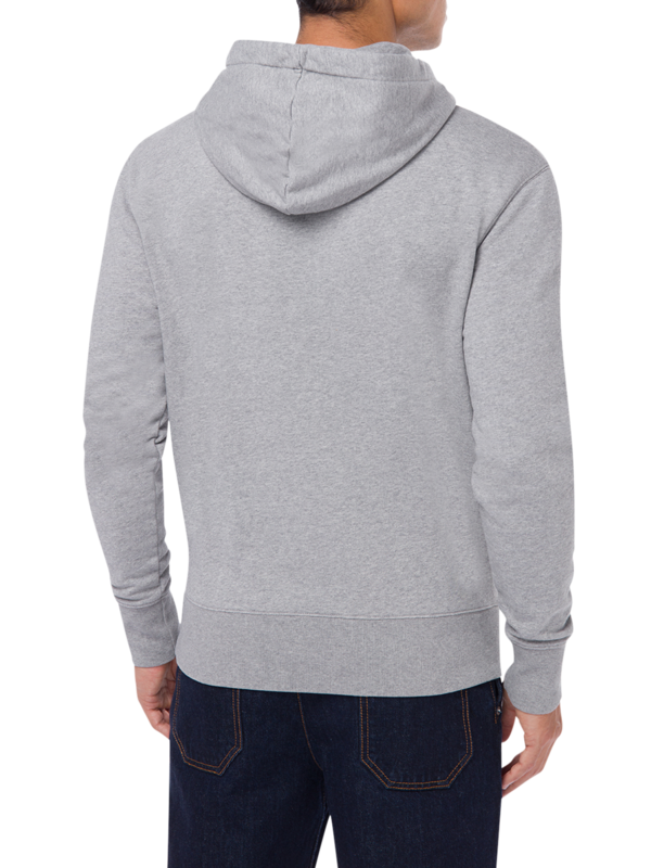 Grey Fox Head Patch Classic Hoodie