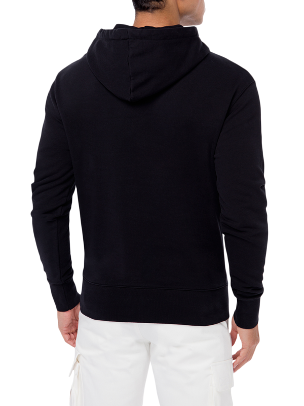 Grey Fox Head Patch Classic Hoodie
