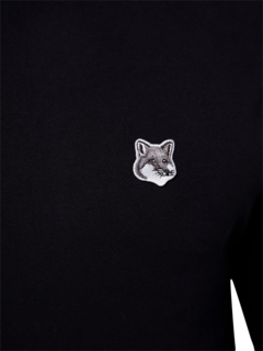 Grey Fox Head Patch Classic Hoodie