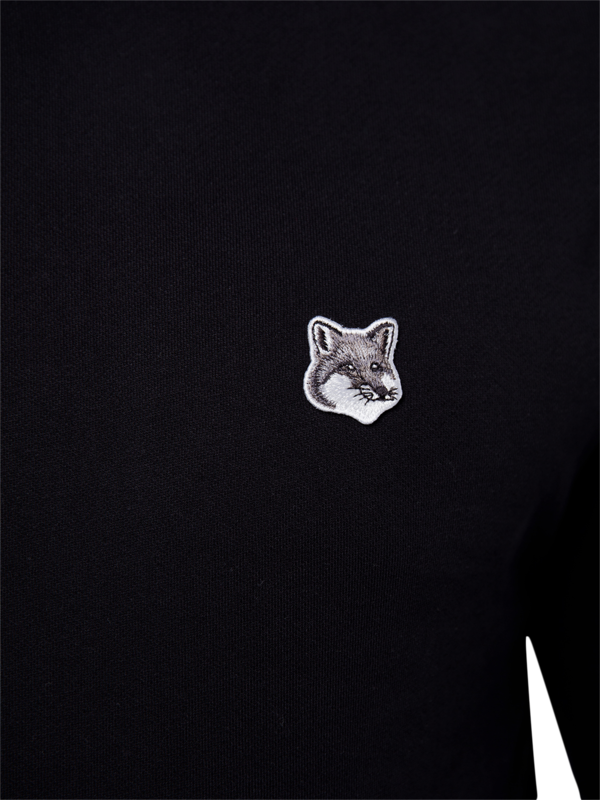 Grey Fox Head Patch Classic Hoodie