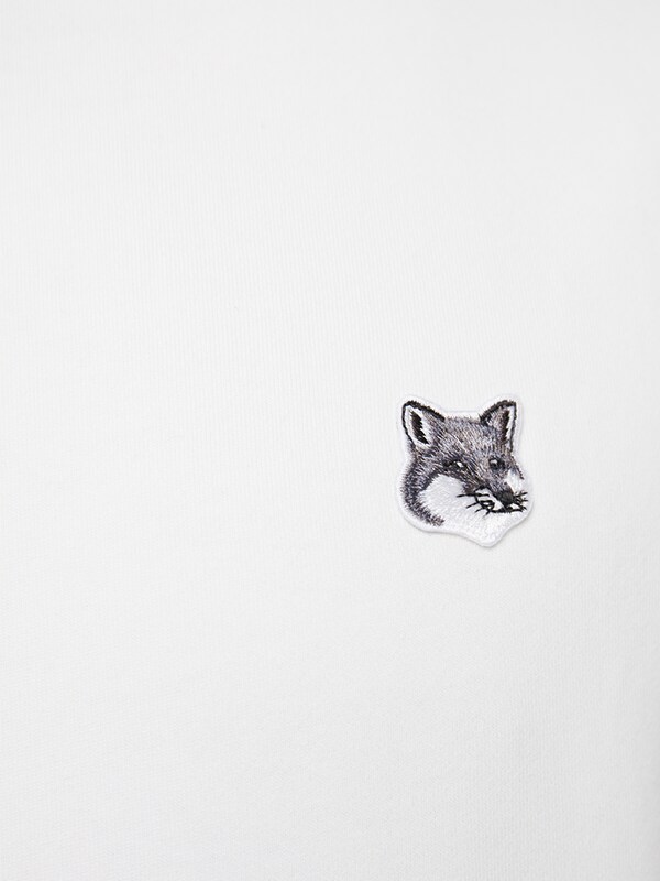 Grey Fox Head Patch Classic Hoodie