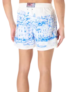 Gustavia Placed Print Shorts