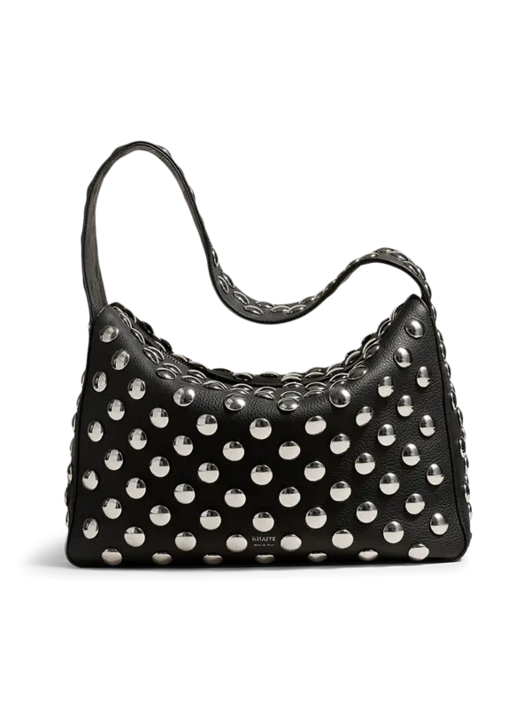 حقيبة كتف إيلينا مرصعة بدبابيس