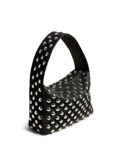 حقيبة كتف إيلينا مرصعة بدبابيس