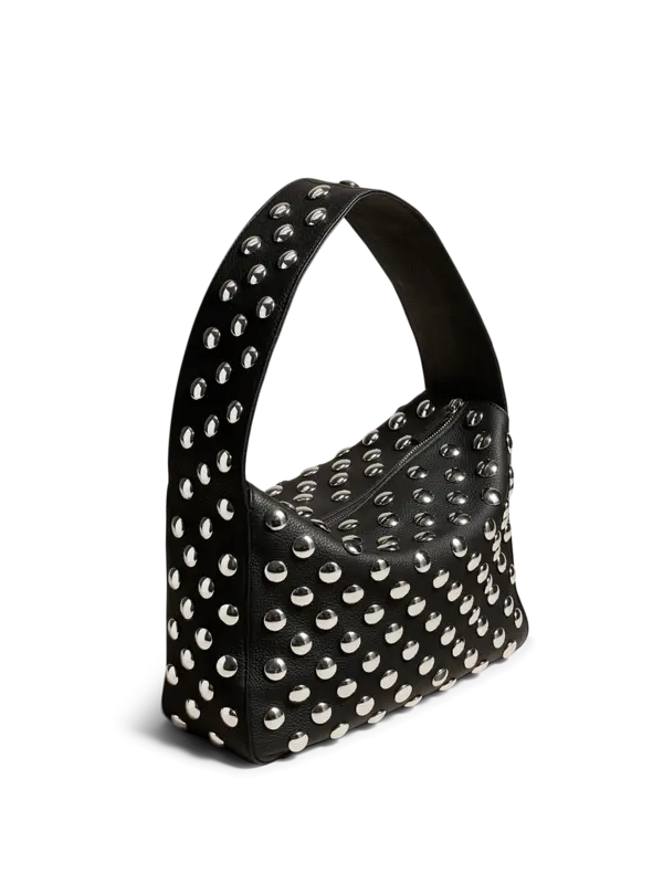 حقيبة كتف إيلينا مرصعة بدبابيس