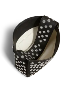 حقيبة كتف إيلينا مرصعة بدبابيس