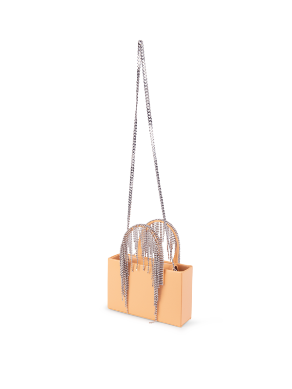 Midi Crystal Fringe Tote