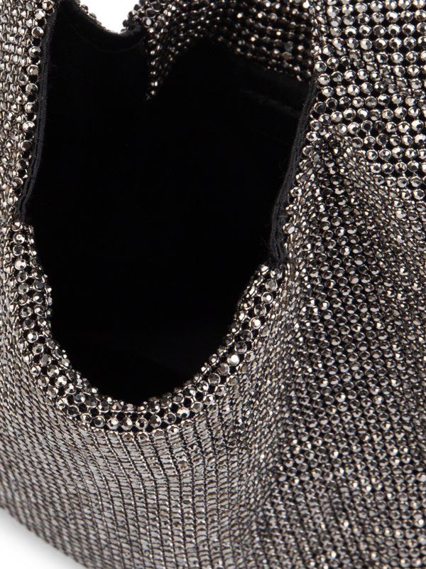 Mini Crystal Mesh Armpit Bag