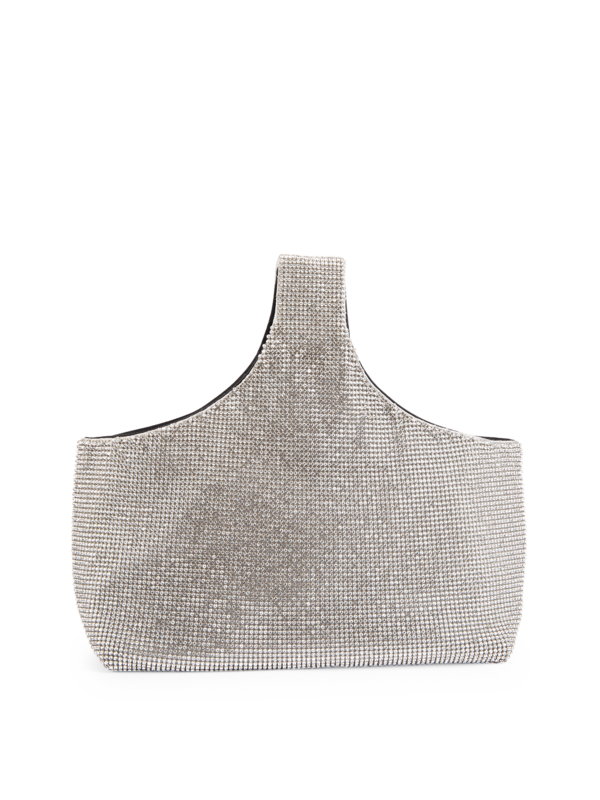 Mini Armloop Crystal Mesh Bag