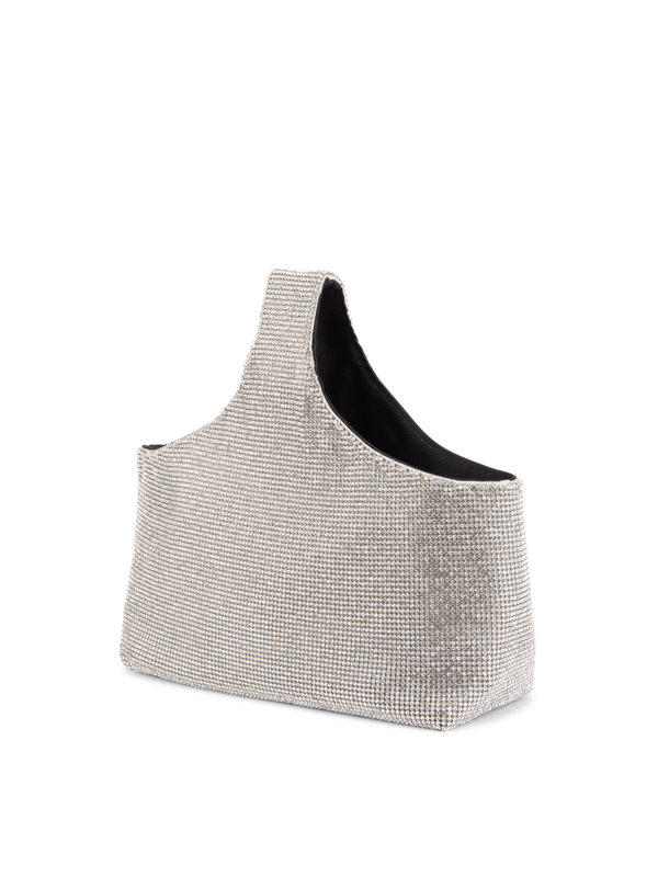 Mini Armloop Crystal Mesh Bag