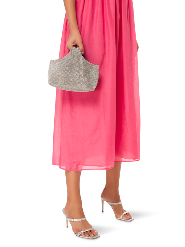 Mini Armloop Crystal Mesh Bag