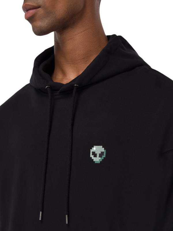 Alien Head Hooded Sweatshirt