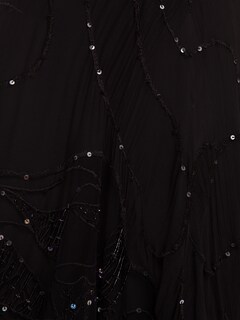 Starlight Long Skirt with Overlay