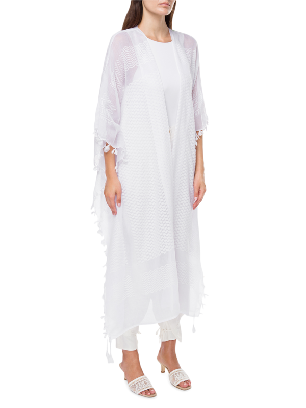 Embroidered Kaftan Jacket