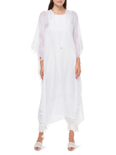 Embroidered Kaftan Jacket