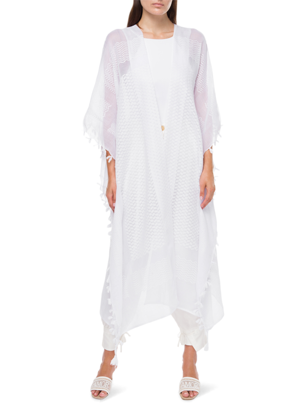 Embroidered Kaftan Jacket
