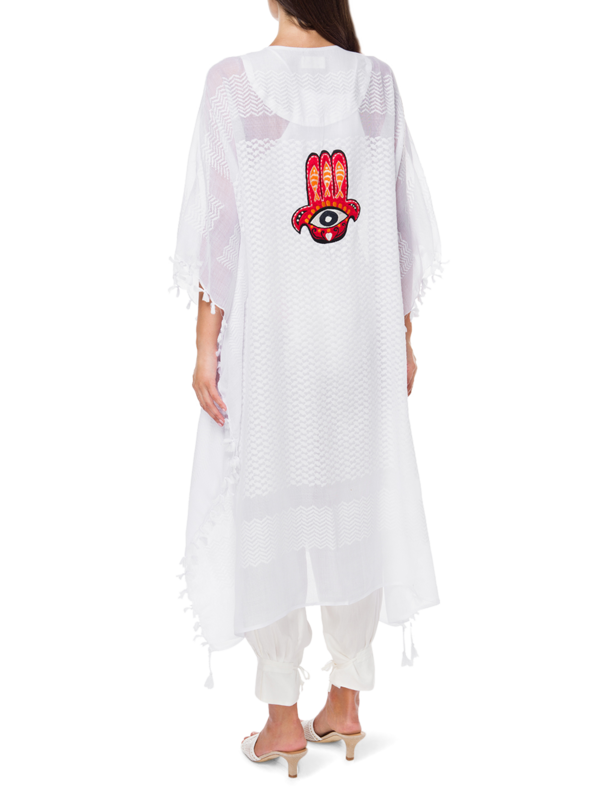 Embroidered Kaftan Jacket