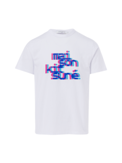 Neon Offset Typographic T-Shirt