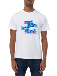 Neon Offset Typographic T-Shirt
