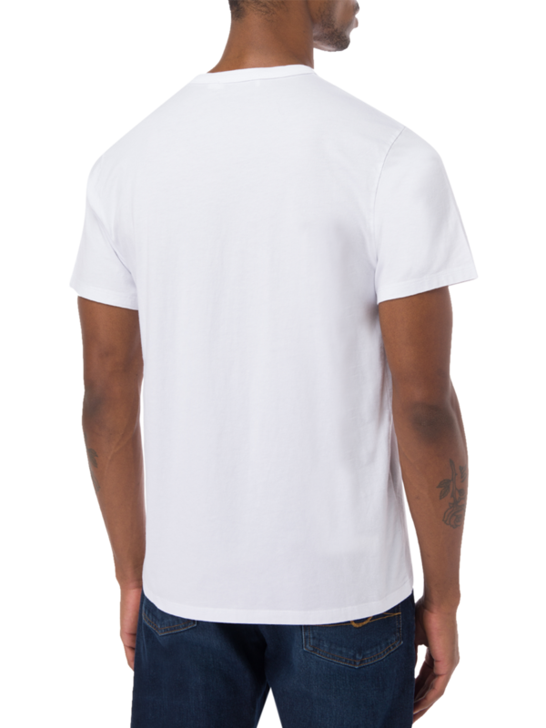Neon Offset Typographic T-Shirt