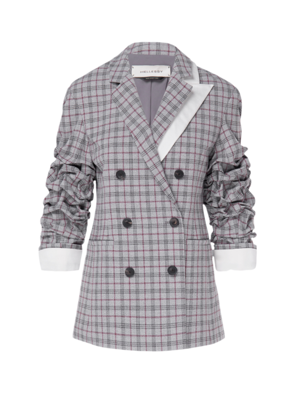 Walker Plaid Tailored Blazer
