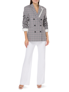 Walker Plaid Tailored Blazer